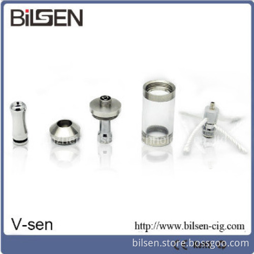 2014 China supplier  E cig  glass atomizer glass V-sen